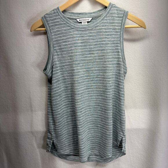 Athleta Striped Tank Top - Size XS - Excellent Condition! - Picture 1 of 5